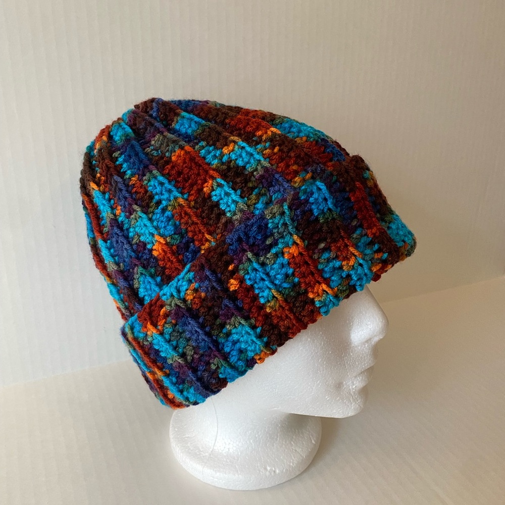Colorful Crochet Beanie - Picture 3 of 8